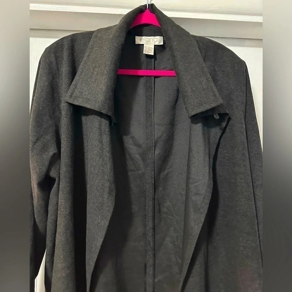 Elana by Tanner Gray Open Front Swing Jacket - Picture 3 of 13